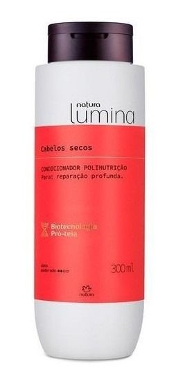 LUMINA condicionador polinutriçao hidratacion , nutrição profunda , selagem dos fios e redução de frizz. 300ml LUMINA condicionador polinutriçao hidratacion , nutrição profunda , selagem dos fios e redução de frizz. 300ml